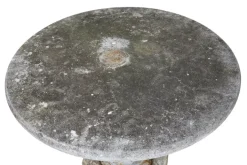 Pamono 19th Century Swedish Stone and Iron Garden Table, 1860s Online