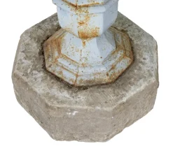 Pamono 19th Century Swedish Stone and Iron Garden Table, 1860s Online