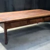 Pamono 20th Century Wooden Passementier Table with Drawer, France, Lyon, 1880 Sale