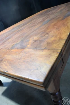 Pamono 20th Century Wooden Passementier Table with Drawer, France, Lyon, 1880 Sale