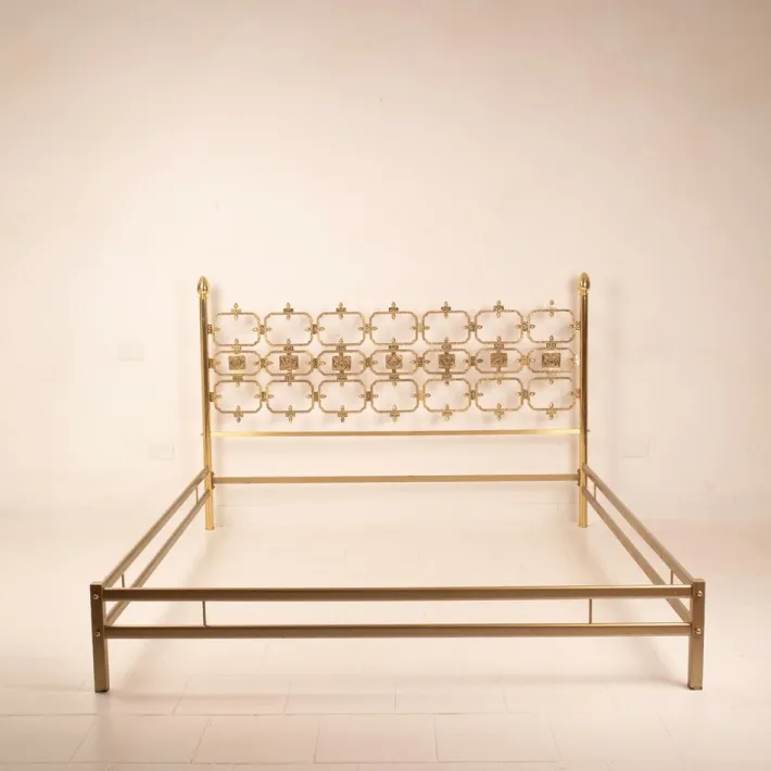 Pamono Thailandia Bed by Chansky, Shelba and Luciano Frigerio for Frigerio Di Desio, 1960s Clearance