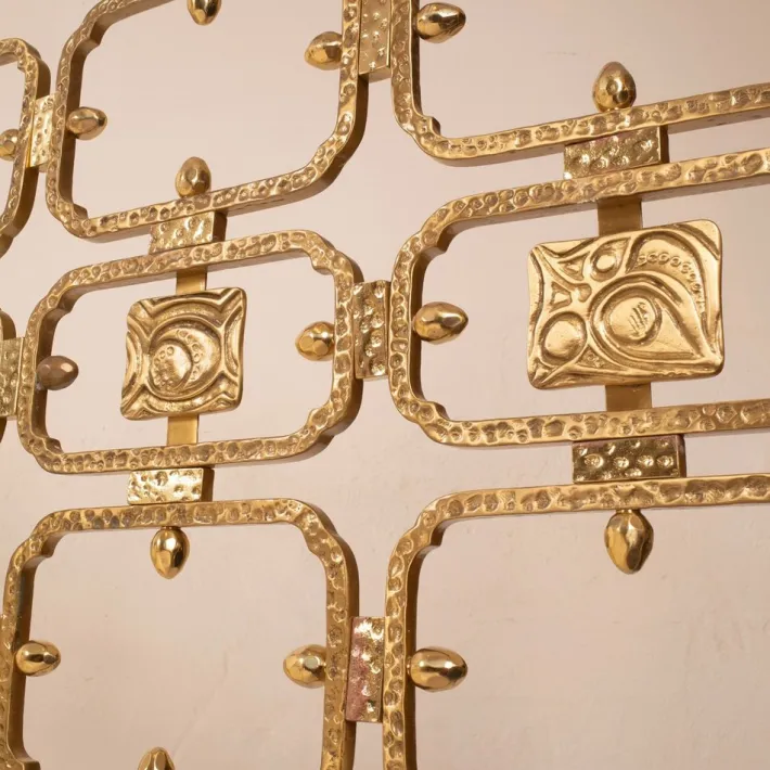 Pamono Thailandia Bed by Chansky, Shelba and Luciano Frigerio for Frigerio Di Desio, 1960s Clearance