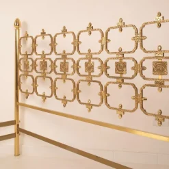 Pamono Thailandia Bed by Chansky, Shelba and Luciano Frigerio for Frigerio Di Desio, 1960s Clearance