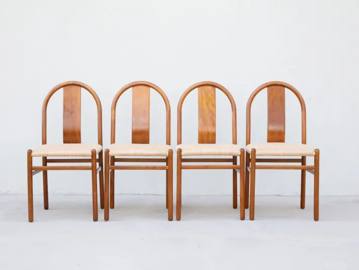 Pamono Thalia Model Chairs attributed to Annig Sarian for Tisettanta, 1965, Set of 4 Discount