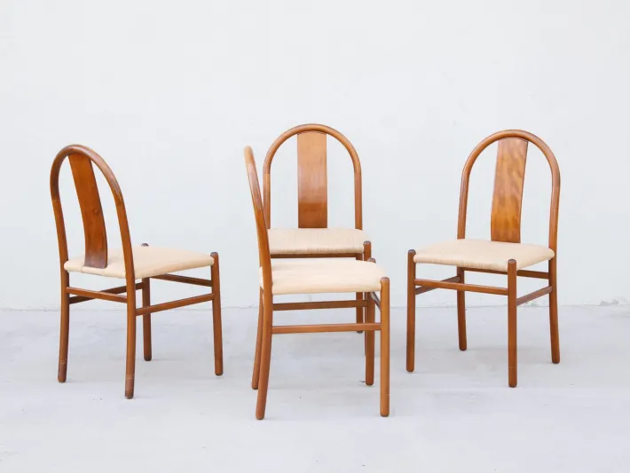 Pamono Thalia Model Chairs attributed to Annig Sarian for Tisettanta, 1965, Set of 4 Discount