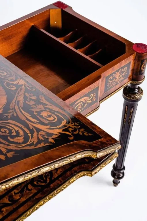 Pamono 19th-Century Marquetry Game Table, 1820s Hot