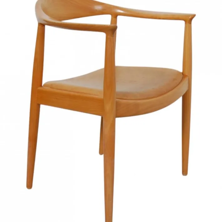 Pamono The Chair in Cherry Wood by Hans Wegner, 1990s Best