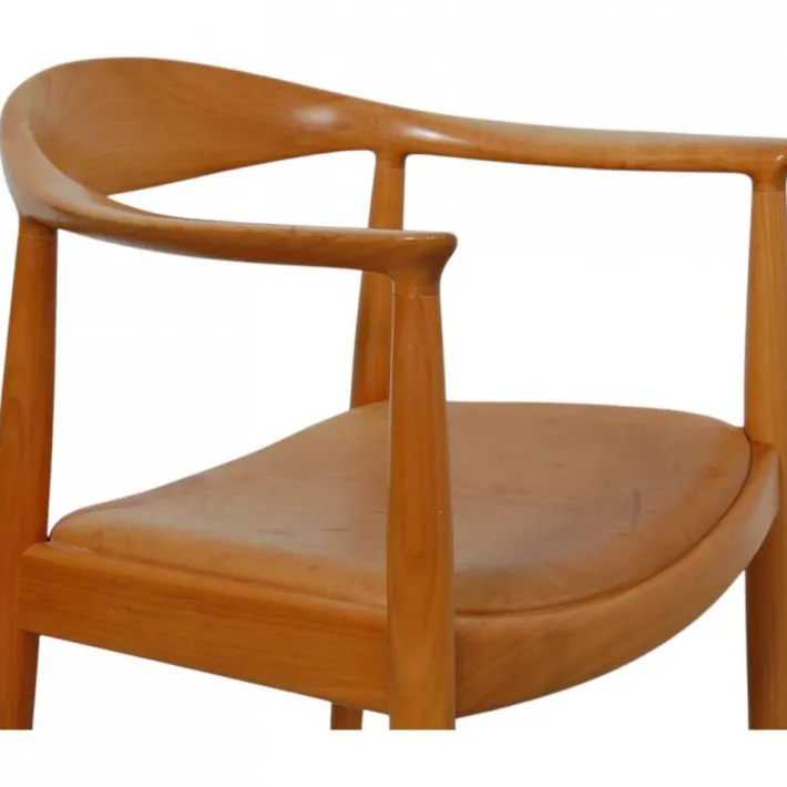 Pamono The Chair in Cherry Wood by Hans Wegner, 1990s Best