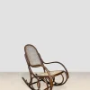Pamono Thonet Rocking Armchair by Michael Thonet for Thonet Hot