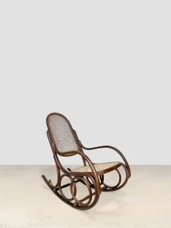 Pamono Thonet Rocking Armchair by Michael Thonet for Thonet Hot