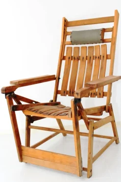 Pamono Thonet Siesta Medical Deck Chair by Hans and Wassili Luckhardt for Gebrüder Thonet, 1938 New