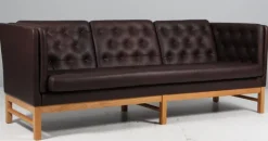 Pamono Three-Seat Sofa from Erik Jørgensen