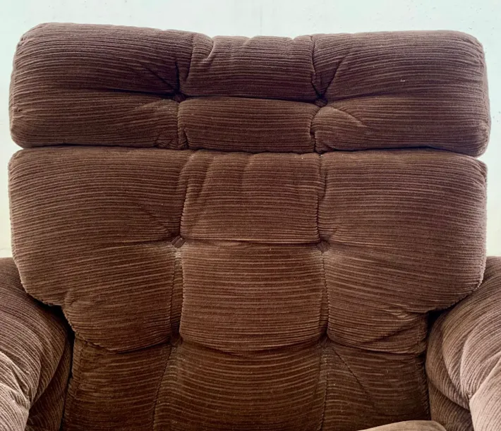 Pamono Three-Seater Sofa and Lounge Chairs by Tobia & Afra Scarpa for B&B Italia, 1970, Set of 3