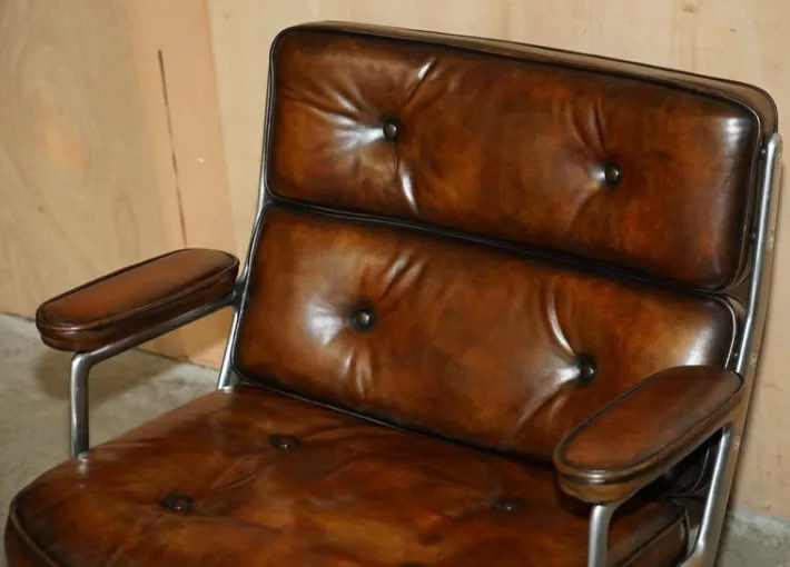 Pamono Time Life Lobby Swivel Armchair by Charles and Ray Eames for Herman Miller, 1960s