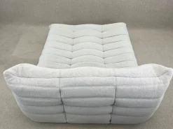 Pamono Togo Chaise Lounge in Grey Fabric by Michel Ducaroy for Ligne Roset Discount