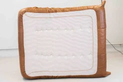 Pamono Togo Chaise Lounge in Pine Leather by Michel Ducaroy for Ligne Roset, 1974