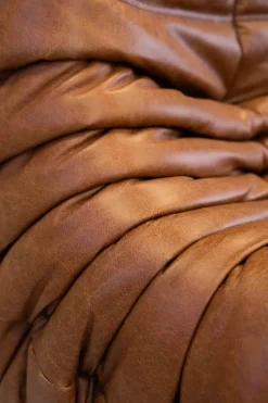 Pamono Togo Chaise Lounge in Pine Leather by Michel Ducaroy for Ligne Roset, 1974