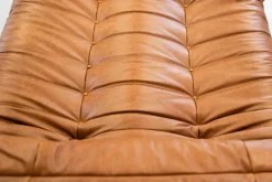 Pamono Togo Chaise Lounge in Pine Leather by Michel Ducaroy for Ligne Roset, 1974