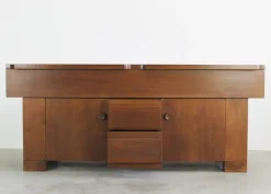Pamono Torbecchia Sideboard in Walnut by Giovanni Michelucci for Poltronova, 1964 Sale