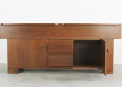 Pamono Torbecchia Sideboard in Walnut by Giovanni Michelucci for Poltronova, 1964 Sale