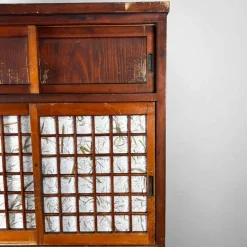 Pamono Traditional Japanese Tansu Storage Cabinet, 1920s, Set of 2 Outlet