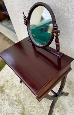 Pamono Traditional Style Wood Dressing Table with Two Drawers, 1960s Discount