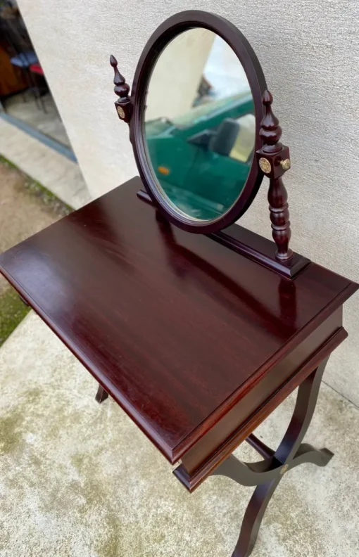 Pamono Traditional Style Wood Dressing Table with Two Drawers, 1960s Discount
