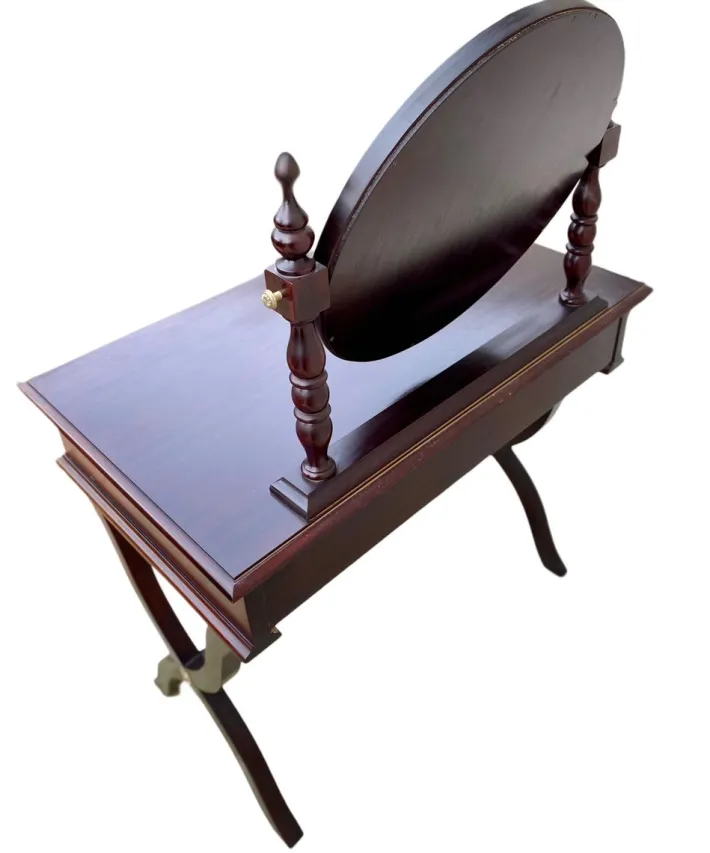 Pamono Traditional Style Wood Dressing Table with Two Drawers, 1960s Discount