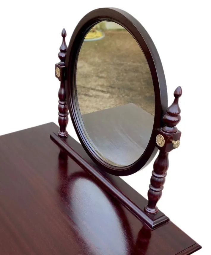Pamono Traditional Style Wood Dressing Table with Two Drawers, 1960s Discount
