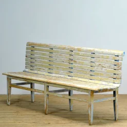 Pamono Train Station Waiting Bench, 1940s Best