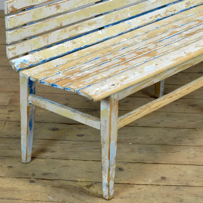 Pamono Train Station Waiting Bench, 1940s Best