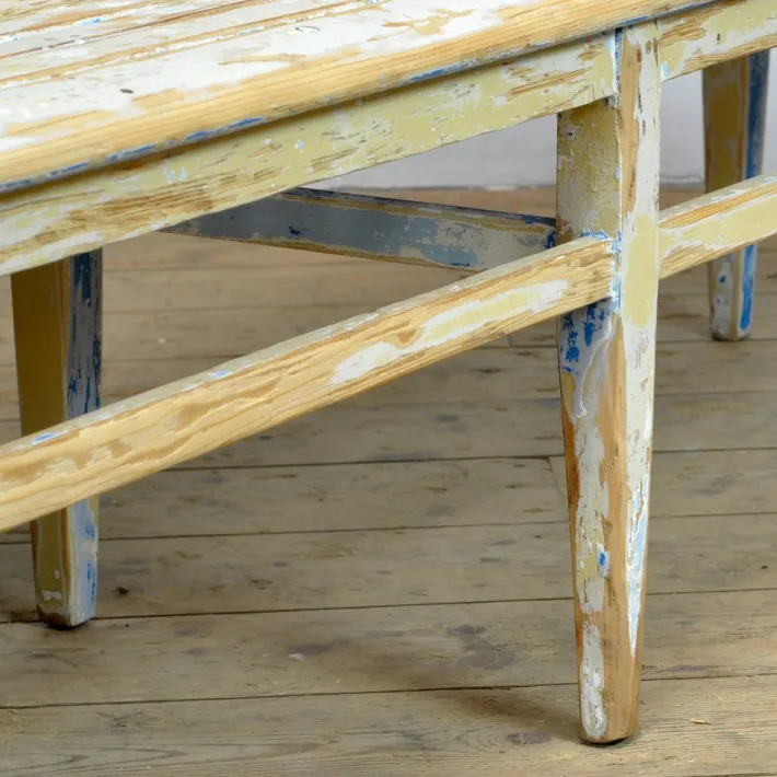 Pamono Train Station Waiting Bench, 1940s Best