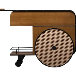 Pamono Trink Bar Cart in Teak by Karl Chucri and Rami Boushdid for Kann Design Discount