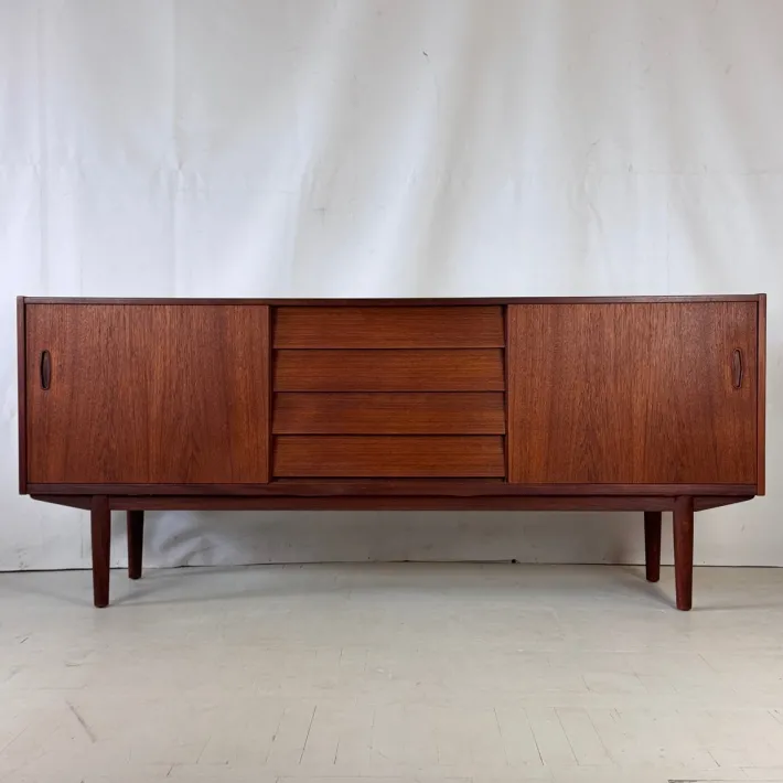 Pamono Trio Teak Sideboard by Nils Jonsson for Troeds, 1960s Sale