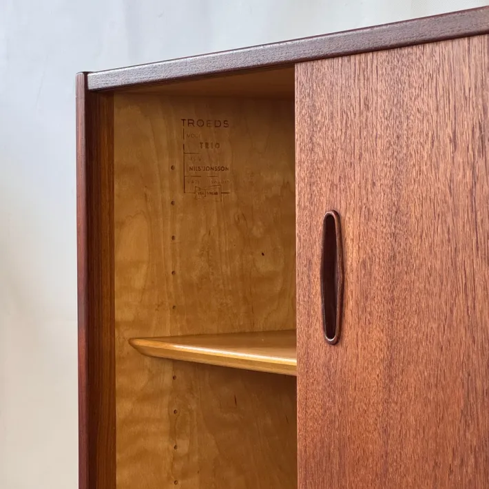 Pamono Trio Teak Sideboard by Nils Jonsson for Troeds, 1960s Sale