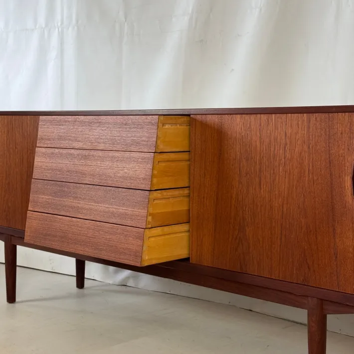 Pamono Trio Teak Sideboard by Nils Jonsson for Troeds, 1960s Sale