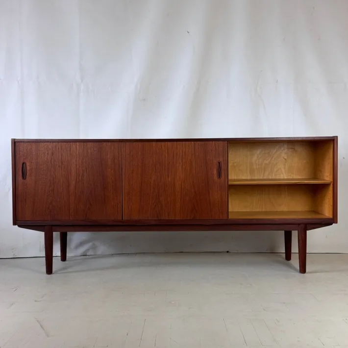 Pamono Trio Teak Sideboard by Nils Jonsson for Troeds, 1960s Sale