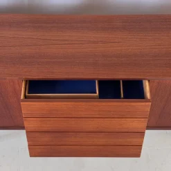 Pamono Trio Teak Sideboard by Nils Jonsson for Troeds, 1960s Sale