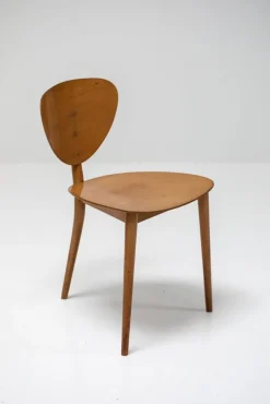 Pamono Tripod Chair by Max Bill for Wohnbedarf, 1949 Clearance