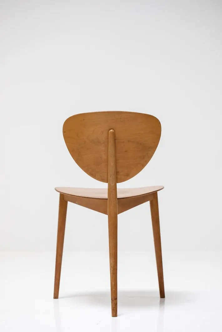 Pamono Tripod Chair by Max Bill for Wohnbedarf, 1949 Clearance