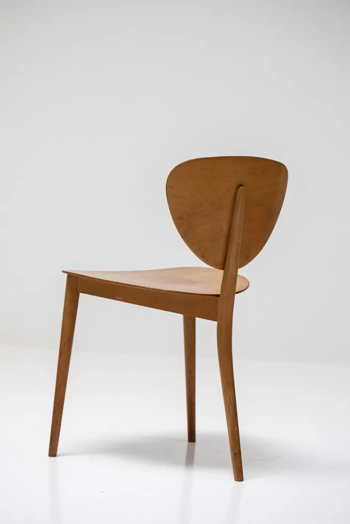 Pamono Tripod Chair by Max Bill for Wohnbedarf, 1949 Clearance
