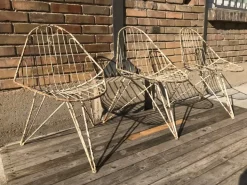 Pamono Tripod Iron Garden Chair, 1950s Best