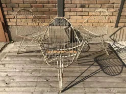 Pamono Tripod Iron Garden Chair, 1950s Best