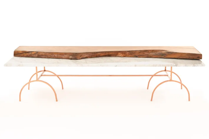 Pamono Trispite Marmo Table by Davide Palardi Hot