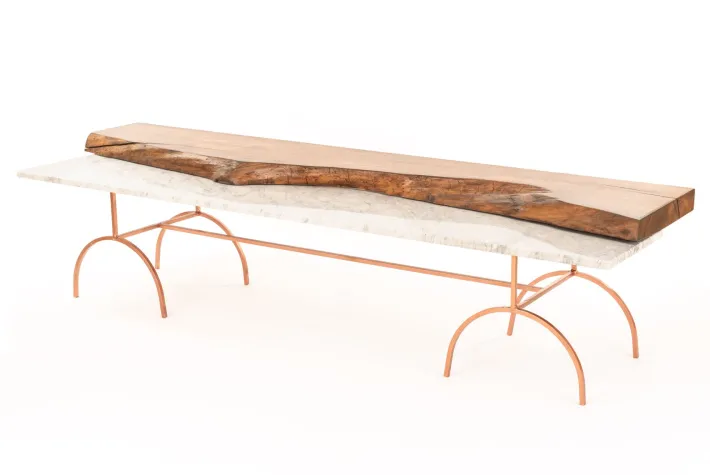 Pamono Trispite Marmo Table by Davide Palardi Hot