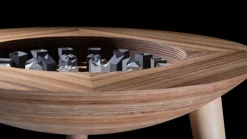 Pamono Trojan Chess Table from Futuro Studio, 2019, Set of 33 New
