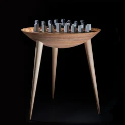 Pamono Trojan Chess Table from Futuro Studio, 2019, Set of 33 New