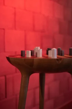 Pamono Trojan XXI Chess Table from Futuro Studio, 2021, Set of 33 Online