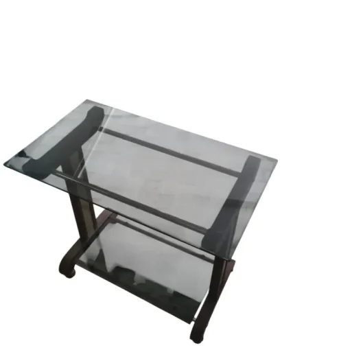Pamono Trolley with Smoked Shelves, 1960s New