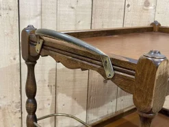 Pamono Trolley with Tray in Beech, 1960s Outlet